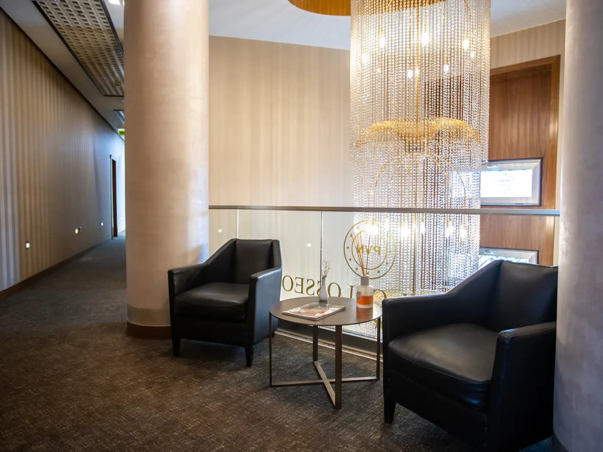 Lobby Chandelier